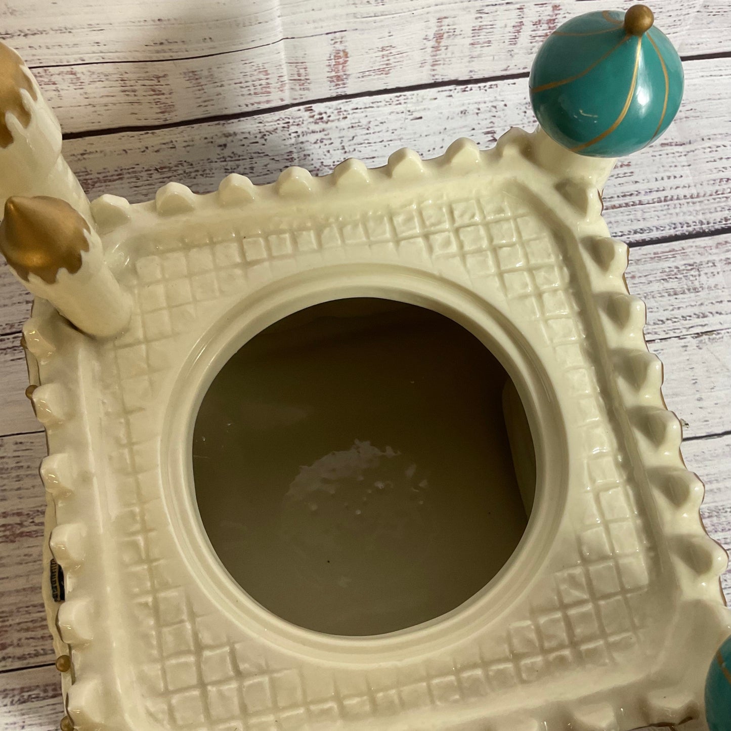 Judaica Purim Cookie Jar- MISSING LID