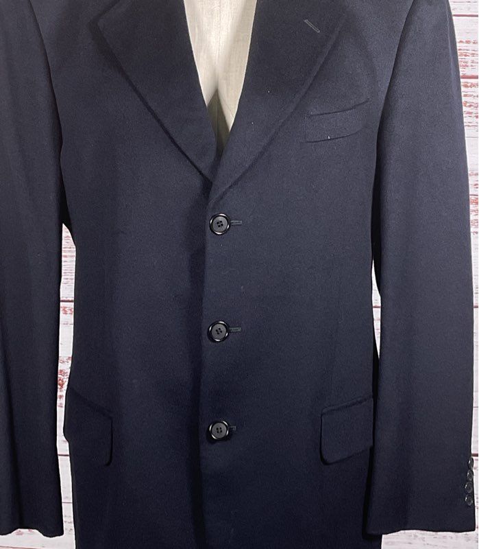 Valentino Pure Cashmere Blazer Navy 52