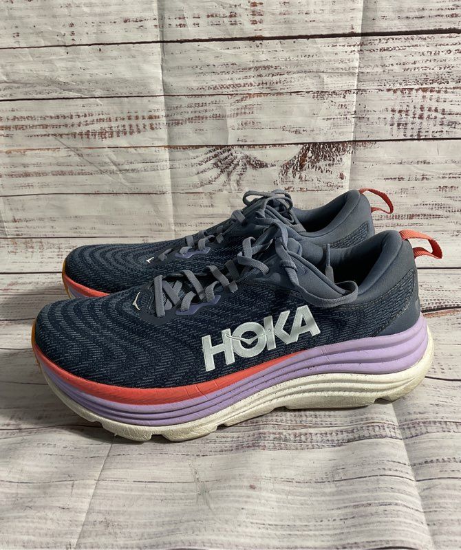 Hoka Gaviota 5 Women's Size 11B Anchor Grapefruit Stability Running Shoes