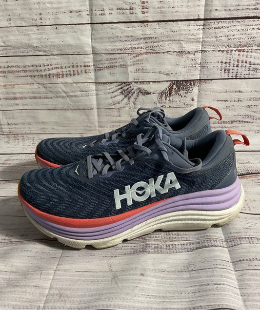 Hoka Gaviota 5 Women's Size 11B Anchor Grapefruit Stability Running Shoes
