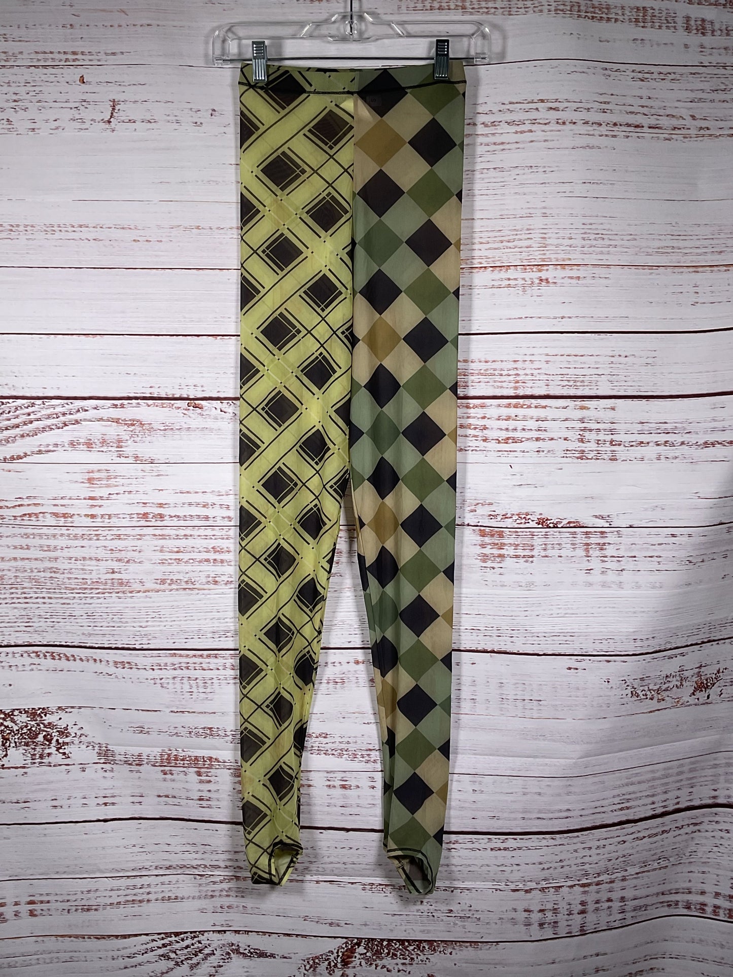 Chopova Lowena Green Diamonds Leggings - Size S