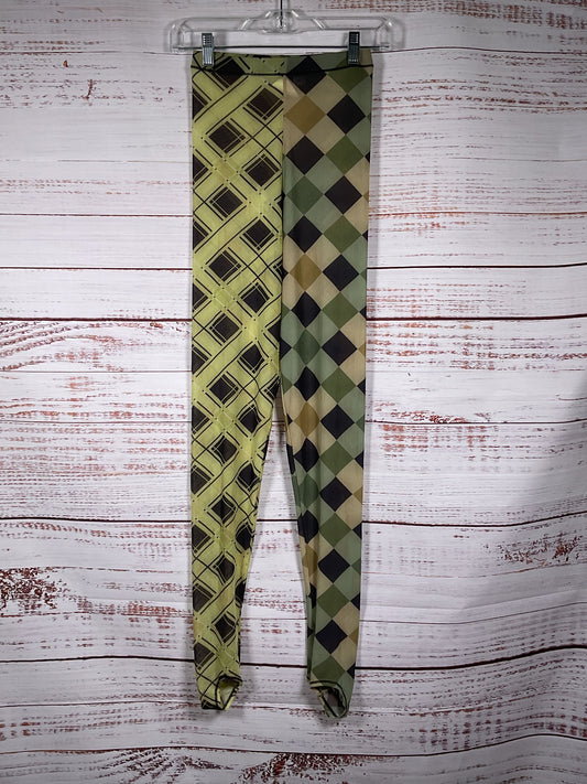 Chopova Lowena Green Diamonds Leggings - Size S