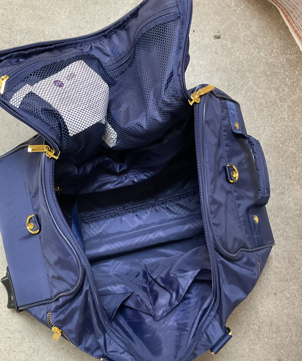 Joy Mangano Wheeled Carry On Duffel Bag