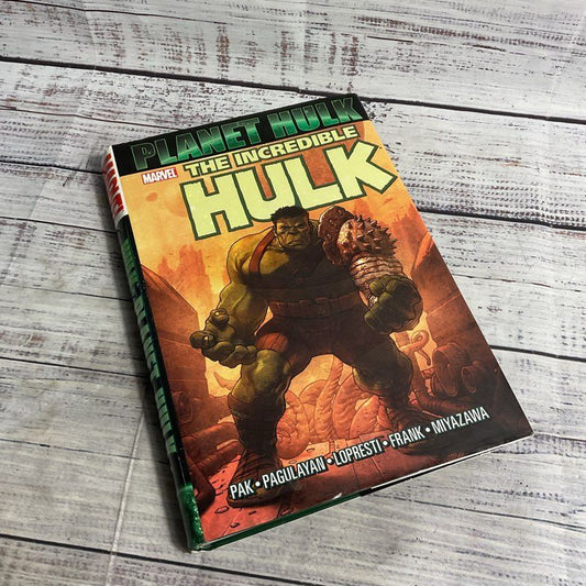 The Incredible Hulk: Planet Hulk Hardcover 1st Print Marvel Graphic Novel