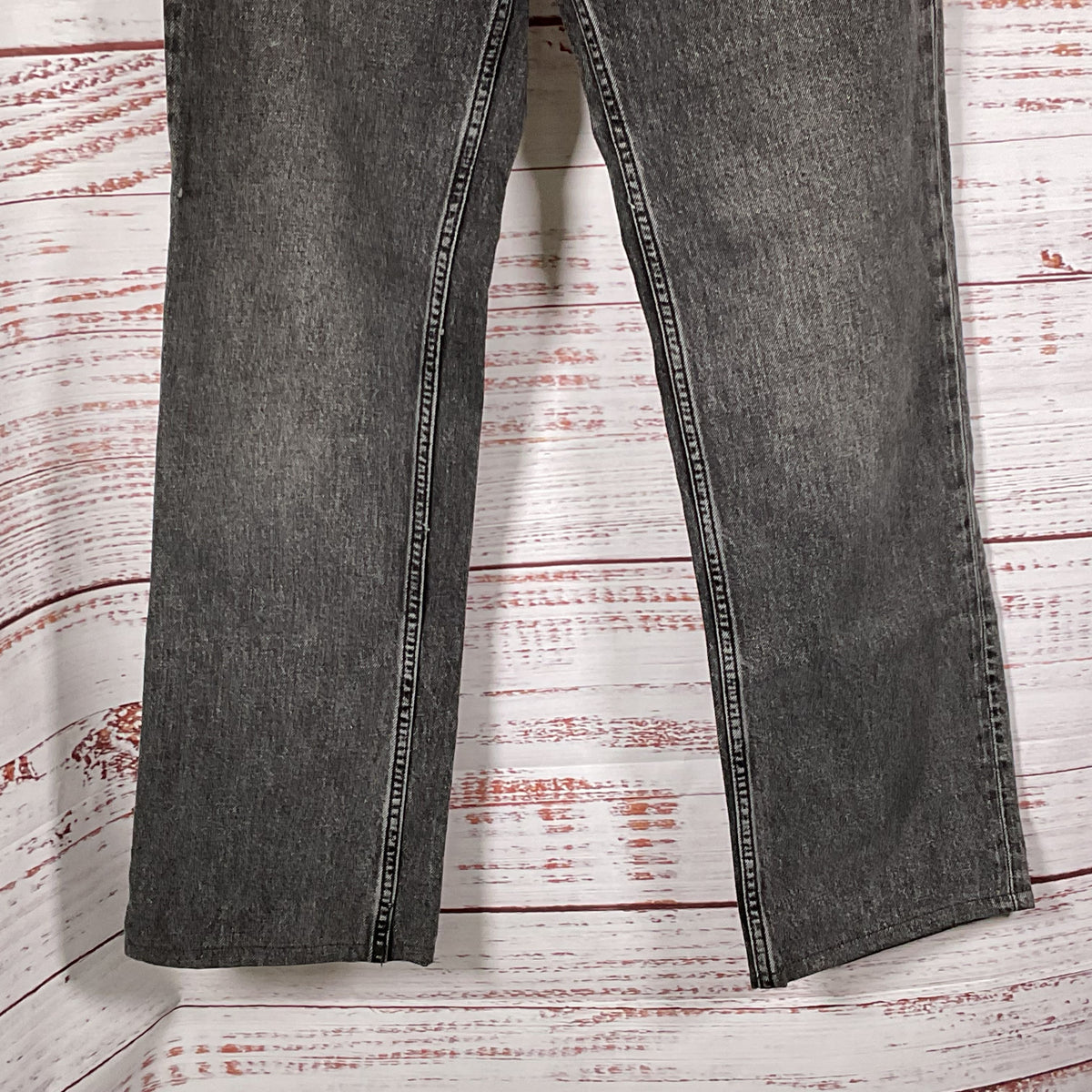 ANINE BING Women's Black Button-Up Denim Jeans- SZ 25