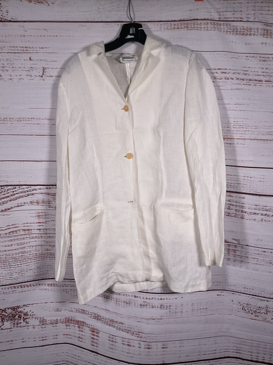 Philosophy di Alberta Ferretti White Long Sleeve Button Up - Size 10