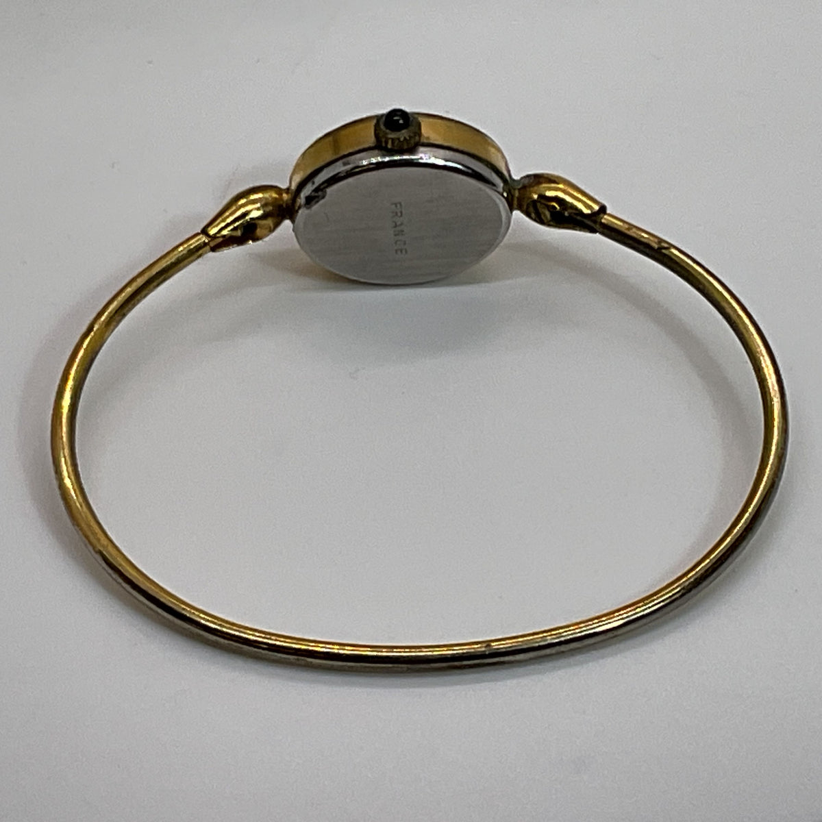 VTG. CHRISTIAN BERNARD Paris Women's Gold Tone Bangle Bracelet Quartz Watch