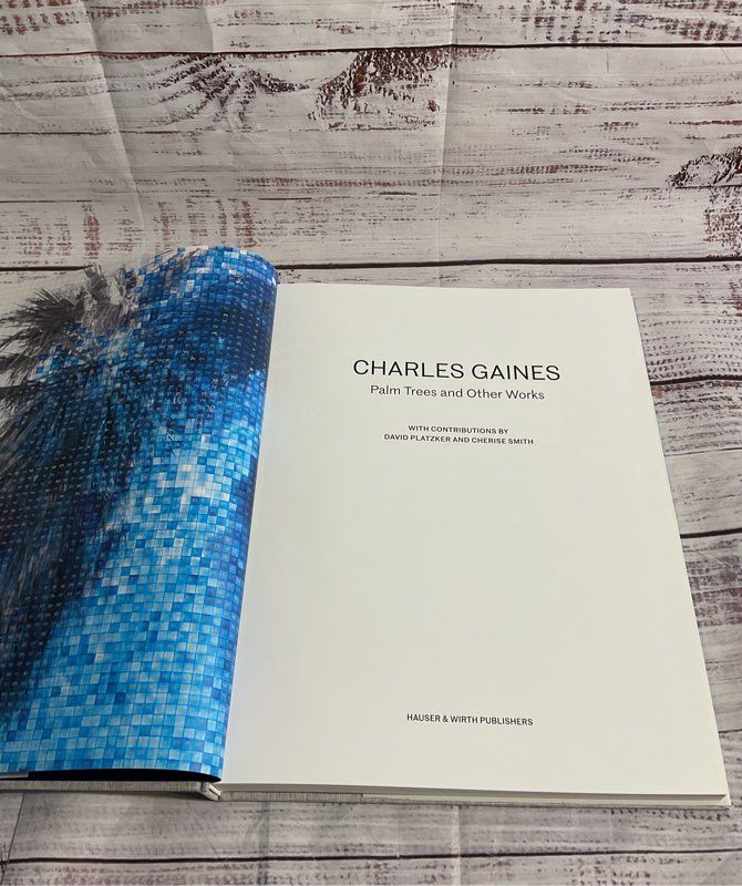 Charles Gaines: Palm Trees And Other Works By Charles Gaines Hardcover