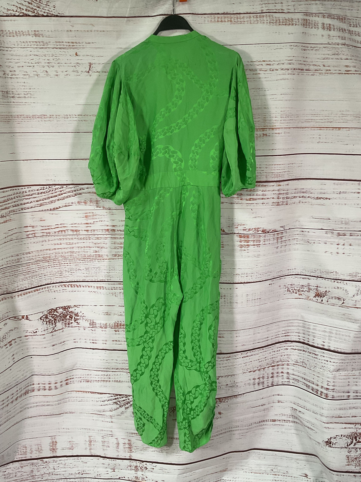 Stella McCartney Green Chain Patterned Jumpsuit - Size 38