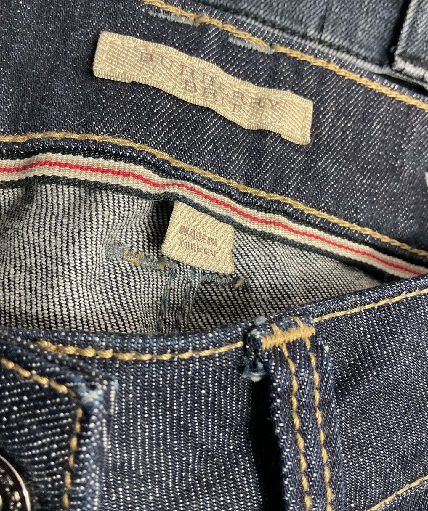 Burberry Brit Windsor Flare Leg Jeans Blue 25