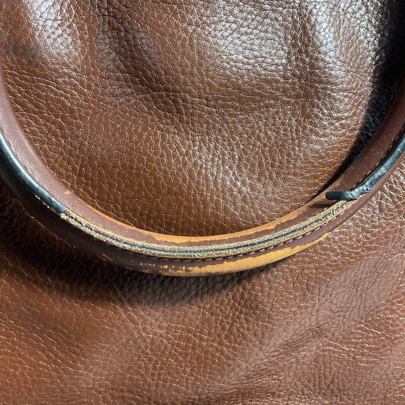 Ted Baker Brown Leather Messenger Bags Shoulder Strap Briefcase