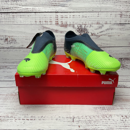 Puma Ultra 3.3 FG/AG Junior Soccer Cleat Green Athletic Shoe Youth Size 6C