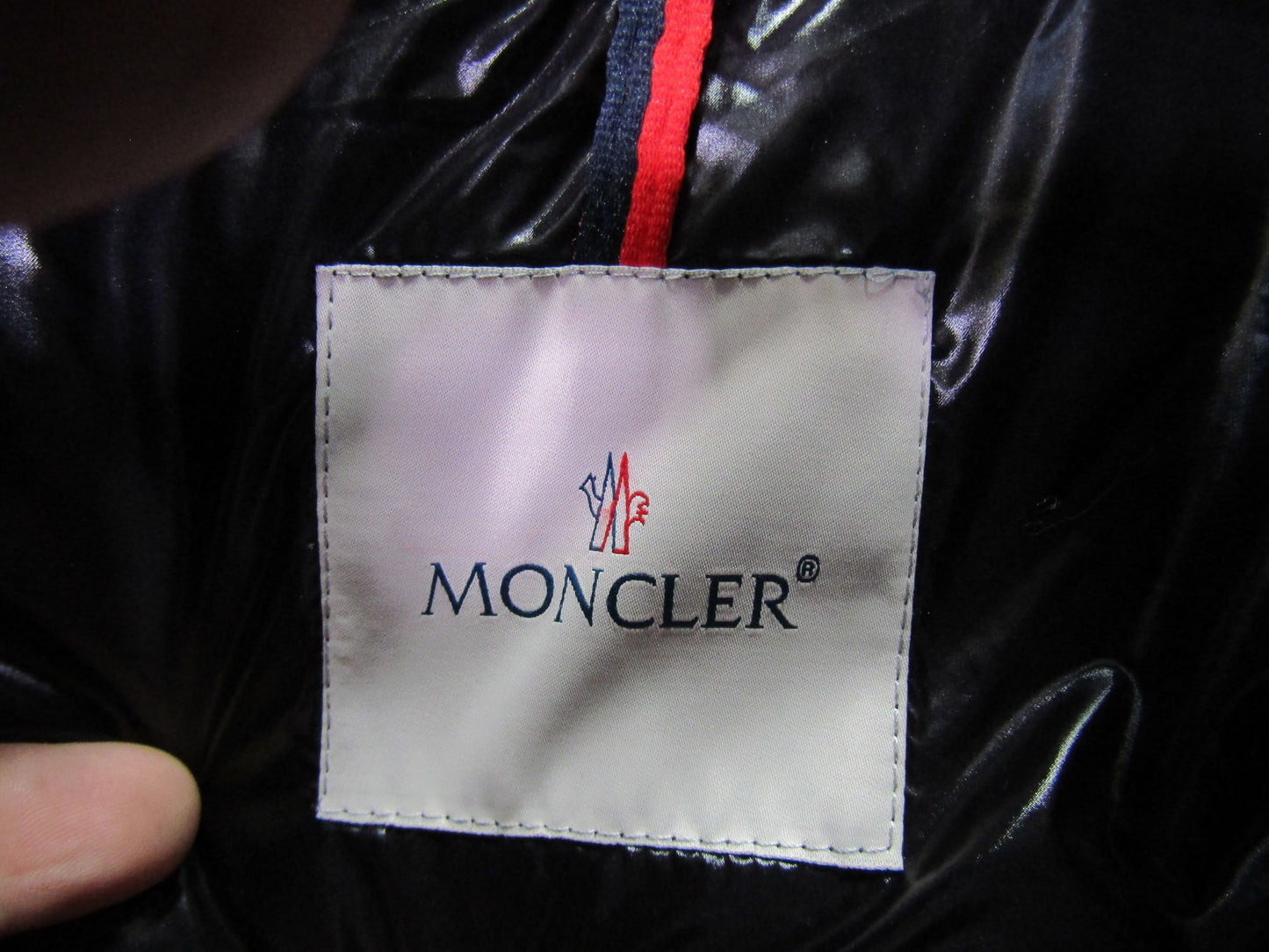 Moncler Maya Toddler's Black Shiny Puffer Jacket Size 3