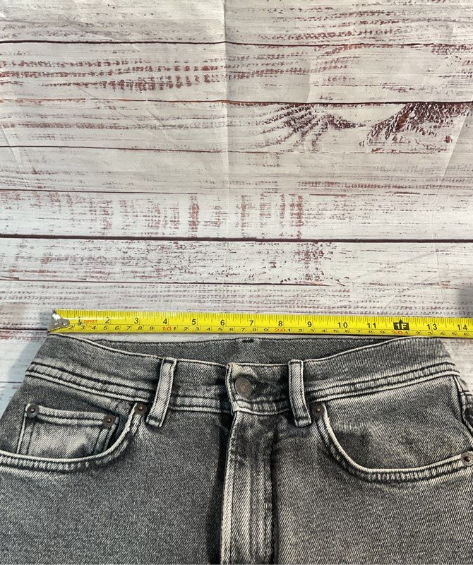 Acne Studios Women's Black Wash Jeans Size 26x26 Straight