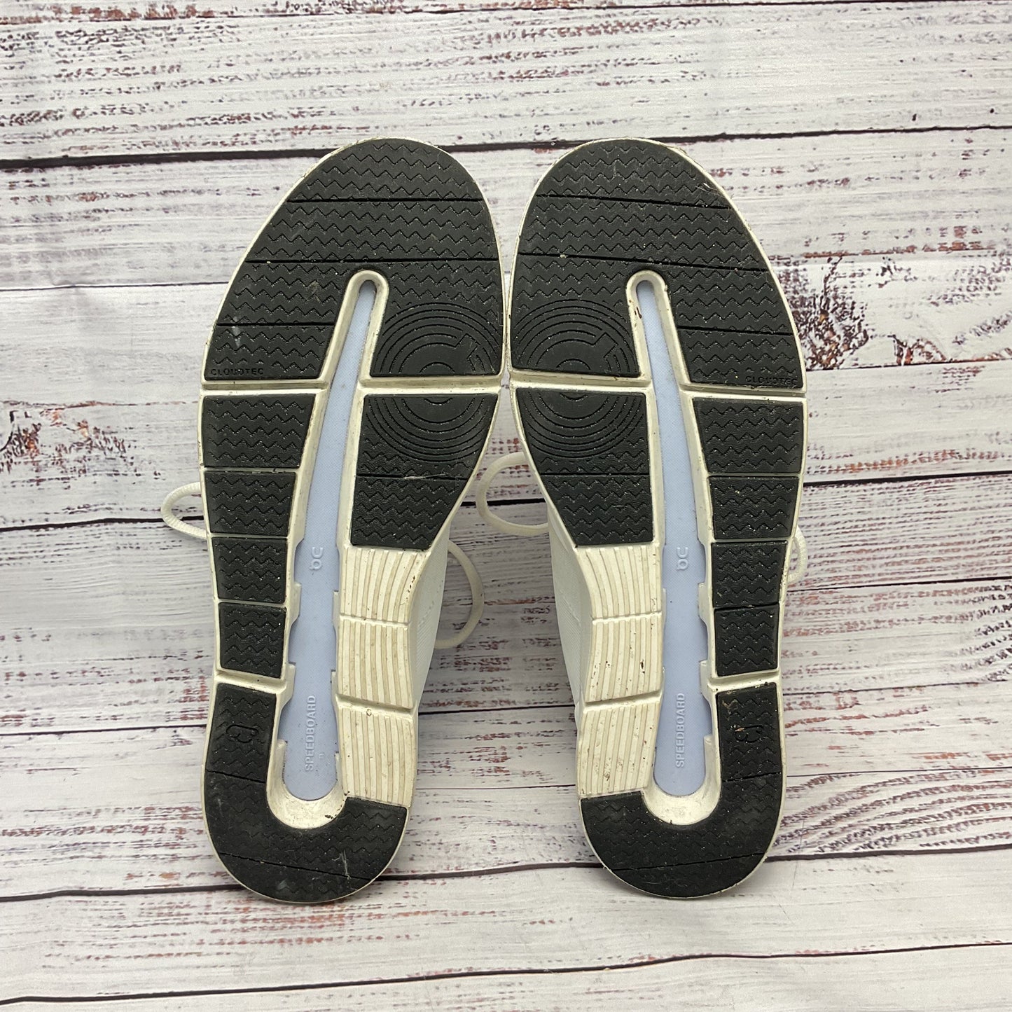 On Cloud The Roger Spin White Sneaker Shoe Women 8.5