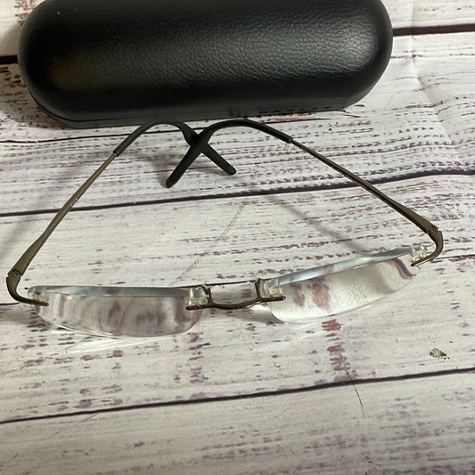 OAKLEY Keel Pewter Rimless Eyeglasses OX3122-0755 & Case 55[ ]18 136 FRAMES ONLY