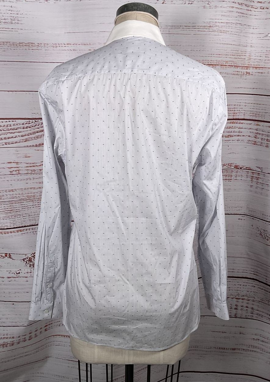The Kooples Square Printed Button Down Shirt Multicolor M