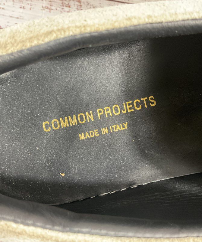 Common Projects Slip On Shoe Size 46 EU Light Grey Suede Achilles 13 US