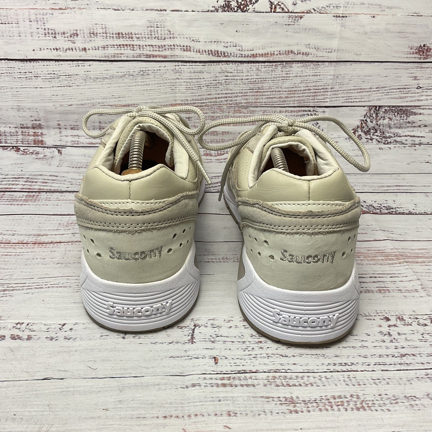 Saucony Grid 8000 Grey Athletic Sneaker Shoe Men Size 12