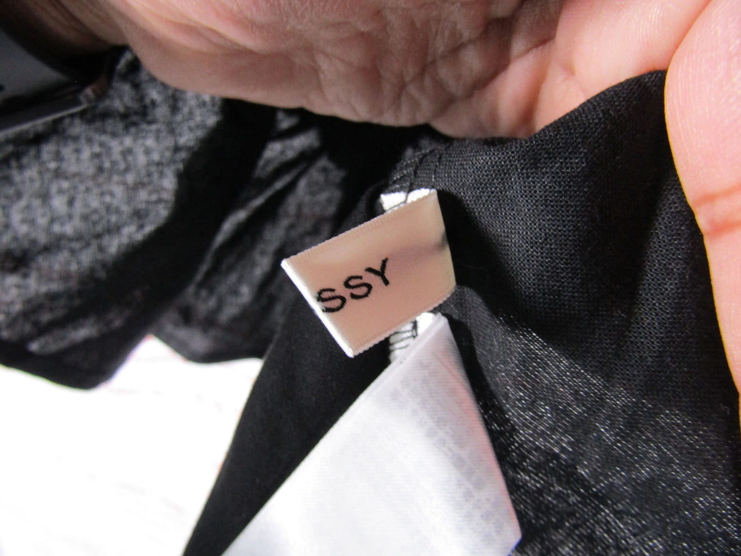 Moussy Women's Black Shirring Ruffle Peplum Blouse Size S