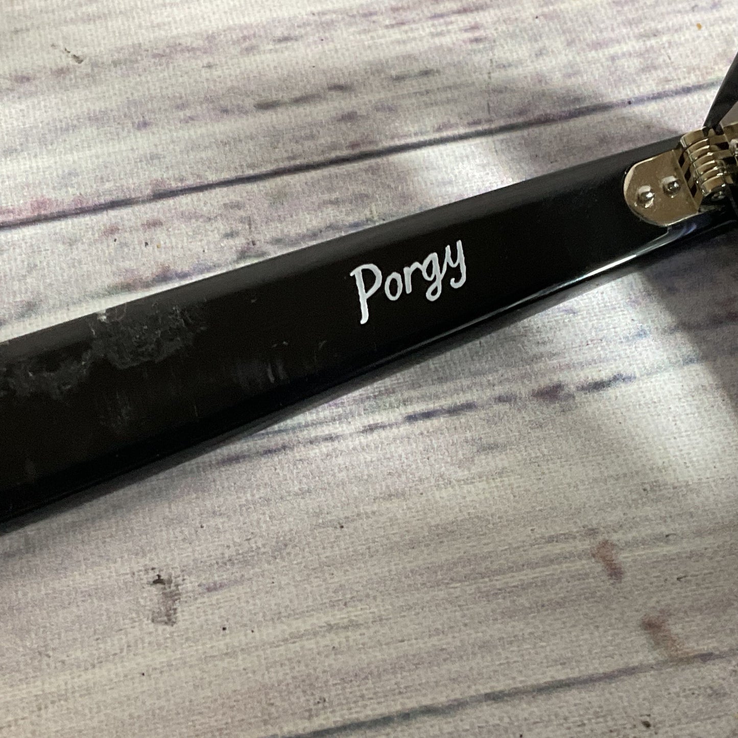 CADDIS Porgy Goofy Regular Unisex Black Eyeglasses 50[ ]23 145 (FOR FRAMES ONLY)