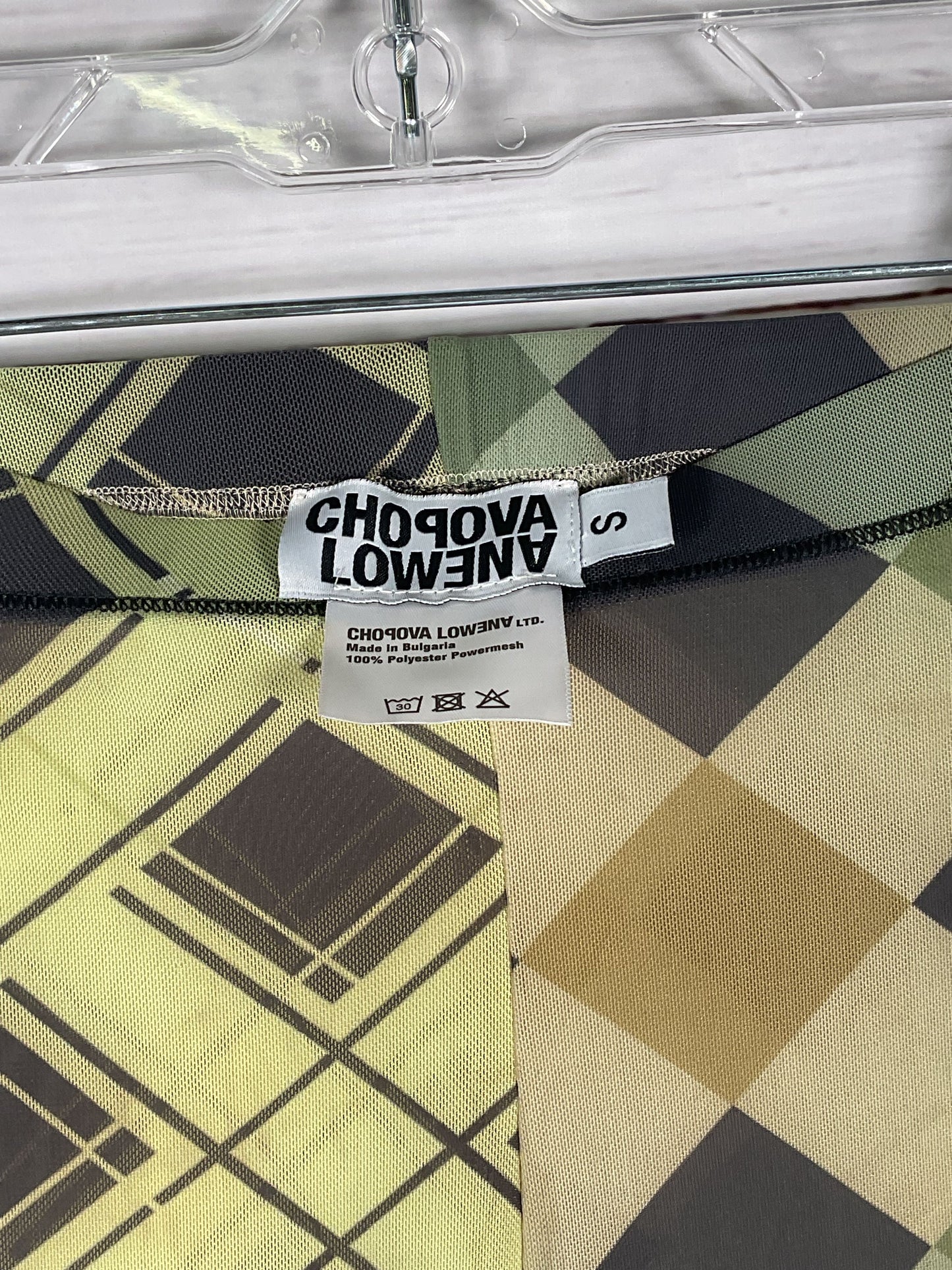 Chopova Lowena Green Diamonds Leggings - Size S
