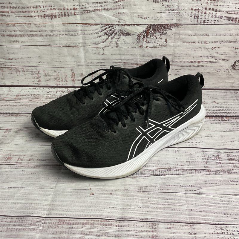 Asics Gel-Excite 10 Black Athletic Running Sneaker Women's Size 11 US