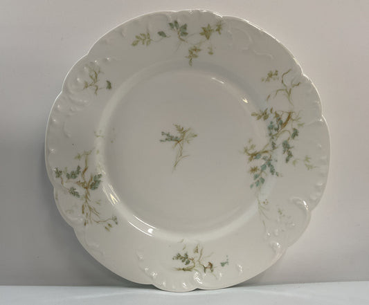 Vintage Haviland & Co. Schleiger 245 Floral Dinner Plate Made in Limoges France