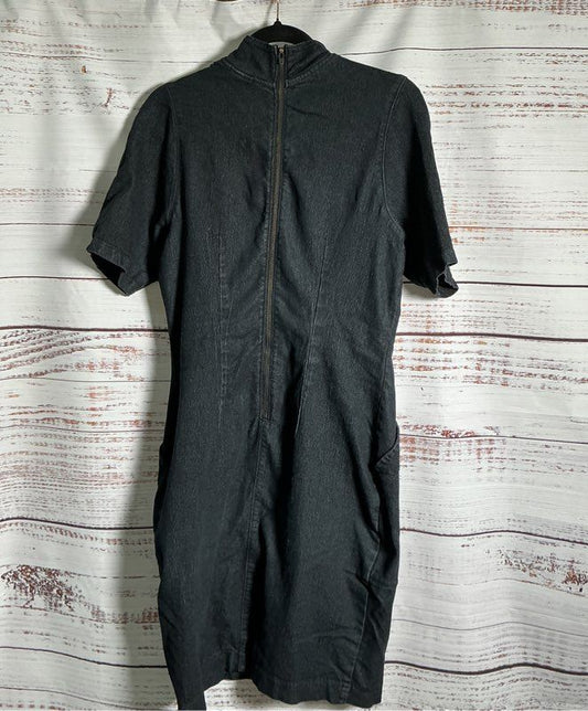Women's Prairie Underground Black Denim Casual Dress Size L