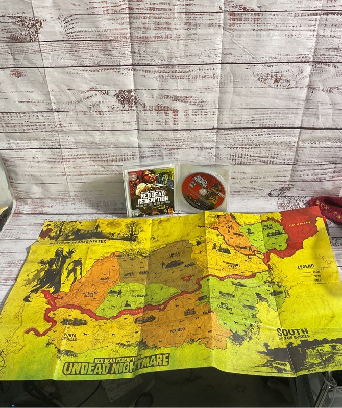 Red Dead Redemption - Game of the Year Edition PlayStation 3 Complete W/ MAP