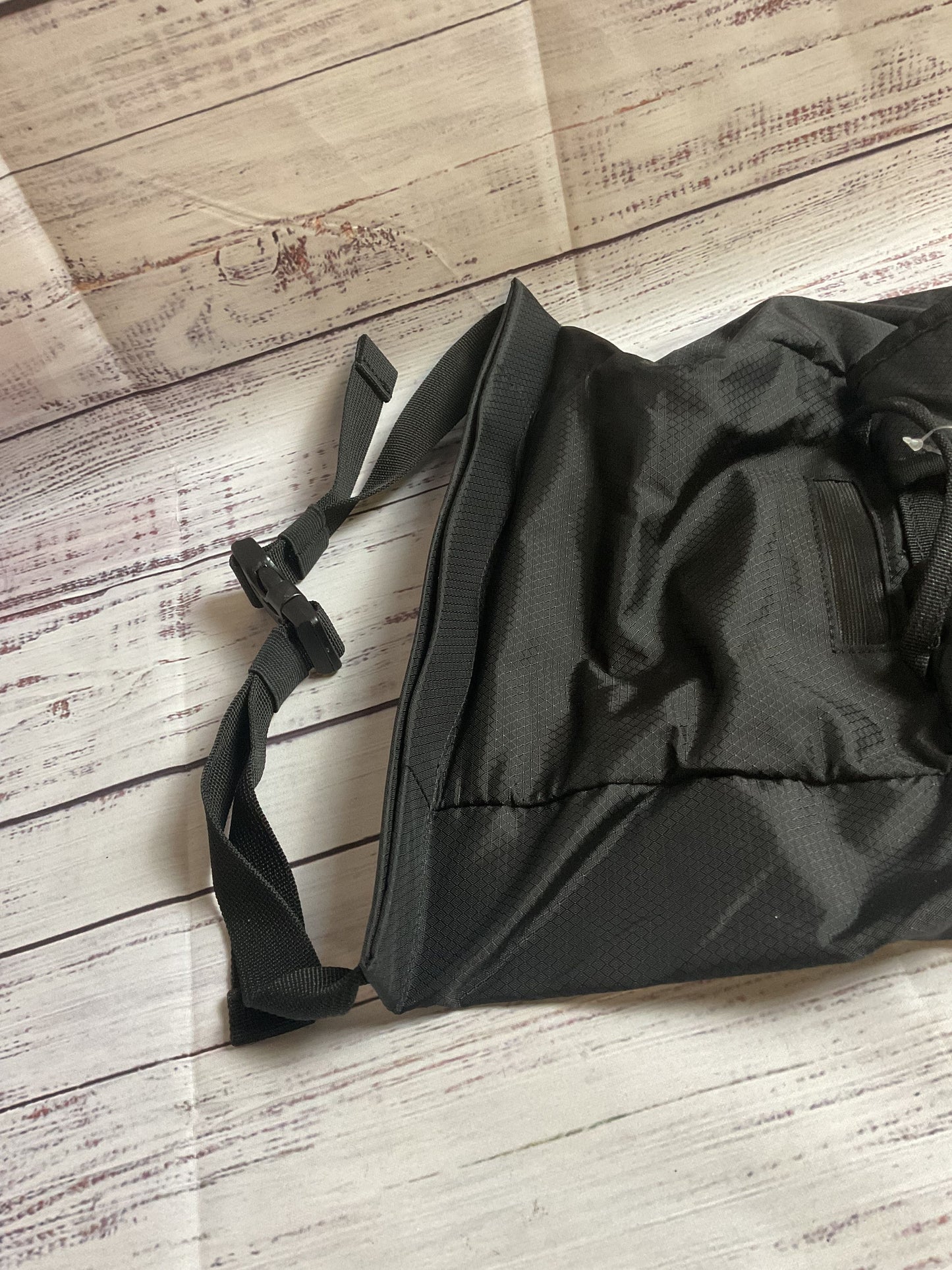 Cannae Black Nylon "Celeritas Rolltop" Backpack NWT