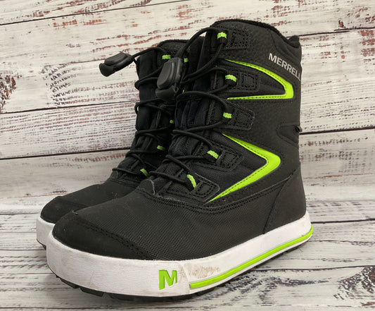 Merrell Snow Bank 3.0 Boy's Black Snow Boots Size 12 MK265035