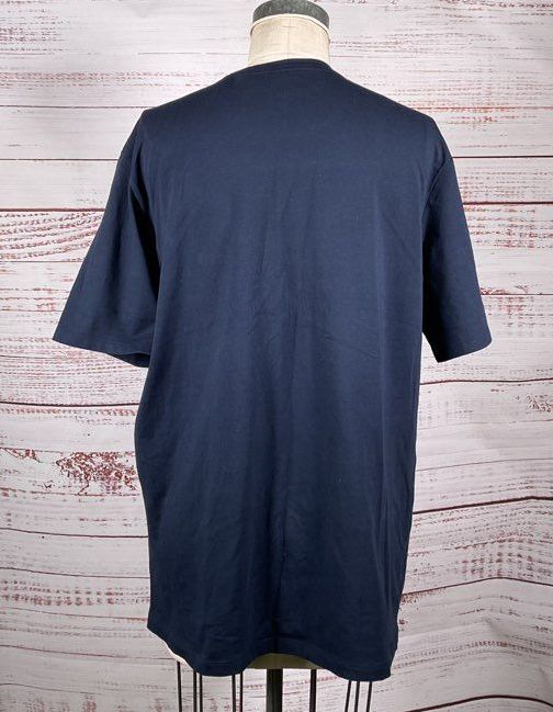 Armani Exchange AX Men's Large Text Logo T-shirt Navy XL