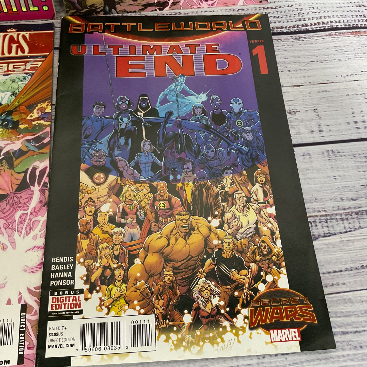 Mixed Lot of 4 MARVEL Comic Magazines