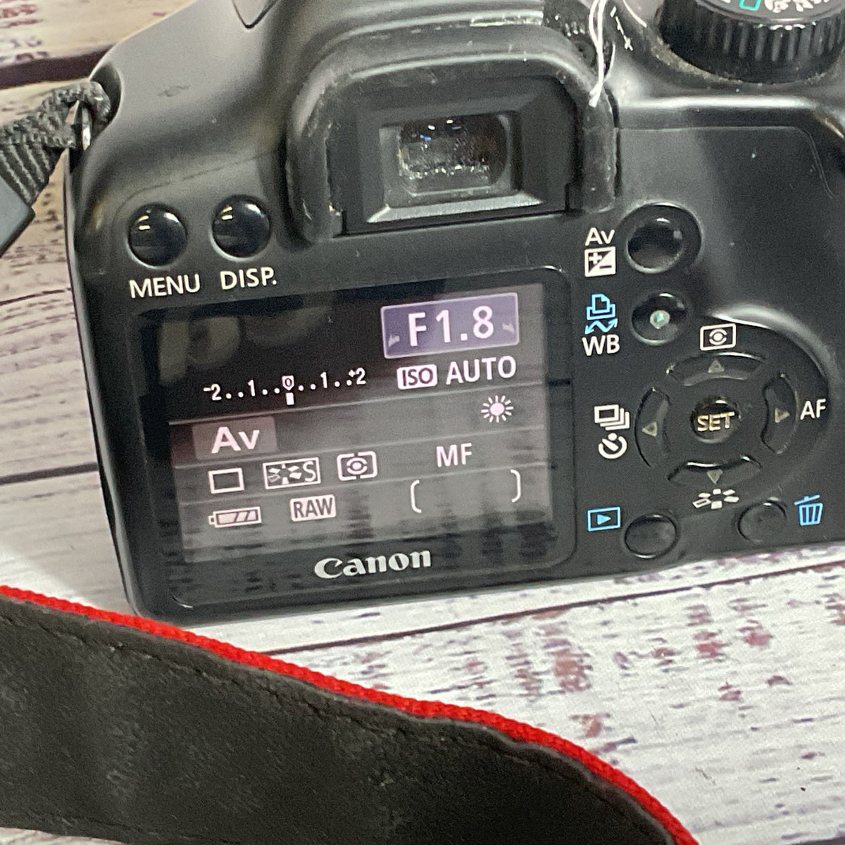 CANON REBEL XS DSLR Camera EOS with EF 50mm 1:1.8 II 0.45m/1.5ft Lens- WORKS!!!