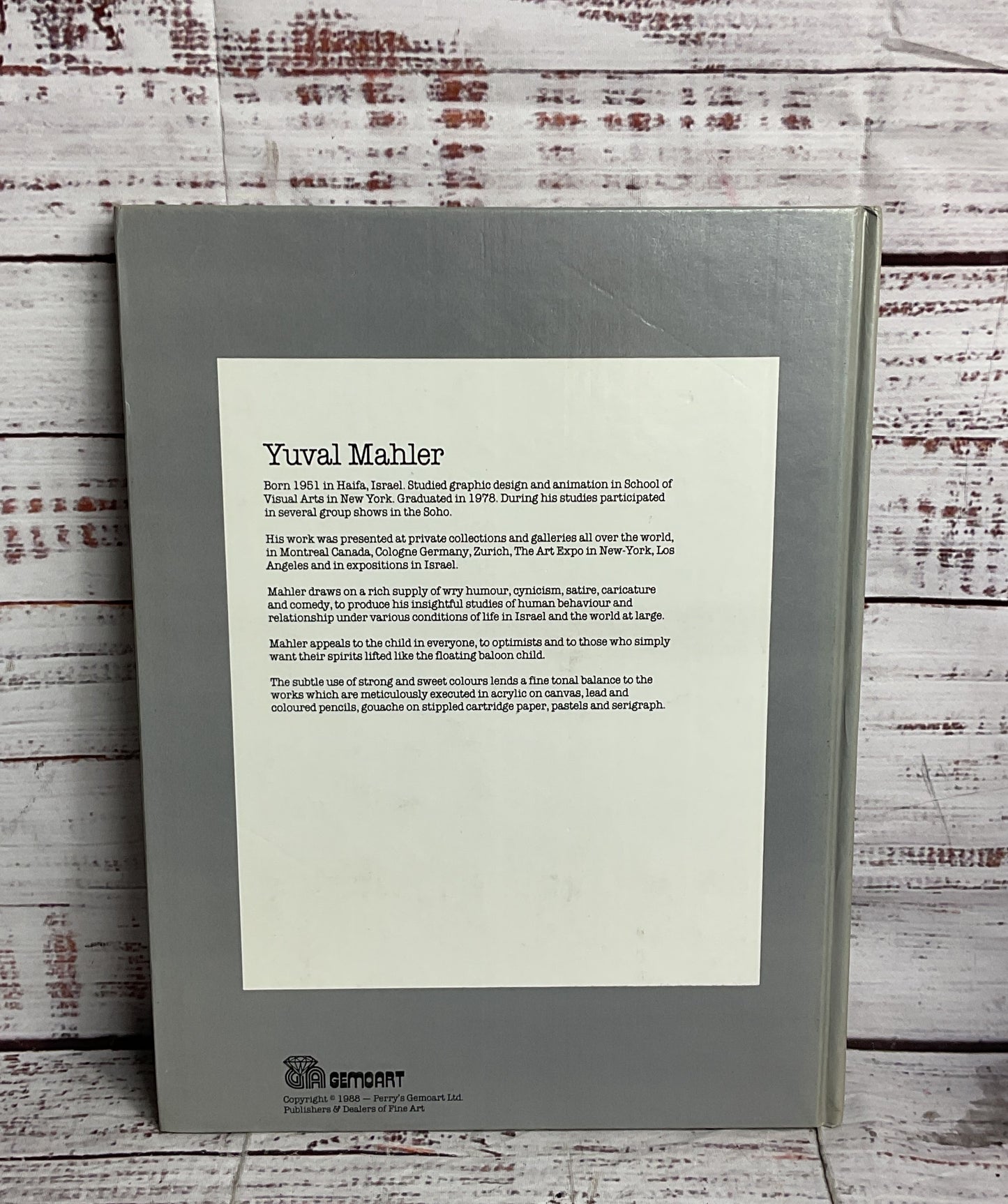 People By Yuval Mahler Signed Hardcover Book