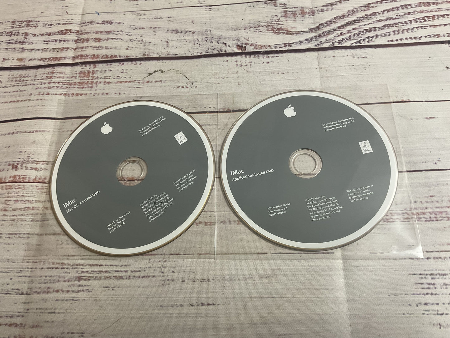 Apple Everything Mac + Everything Else Mac OS X Operating System Install Discs