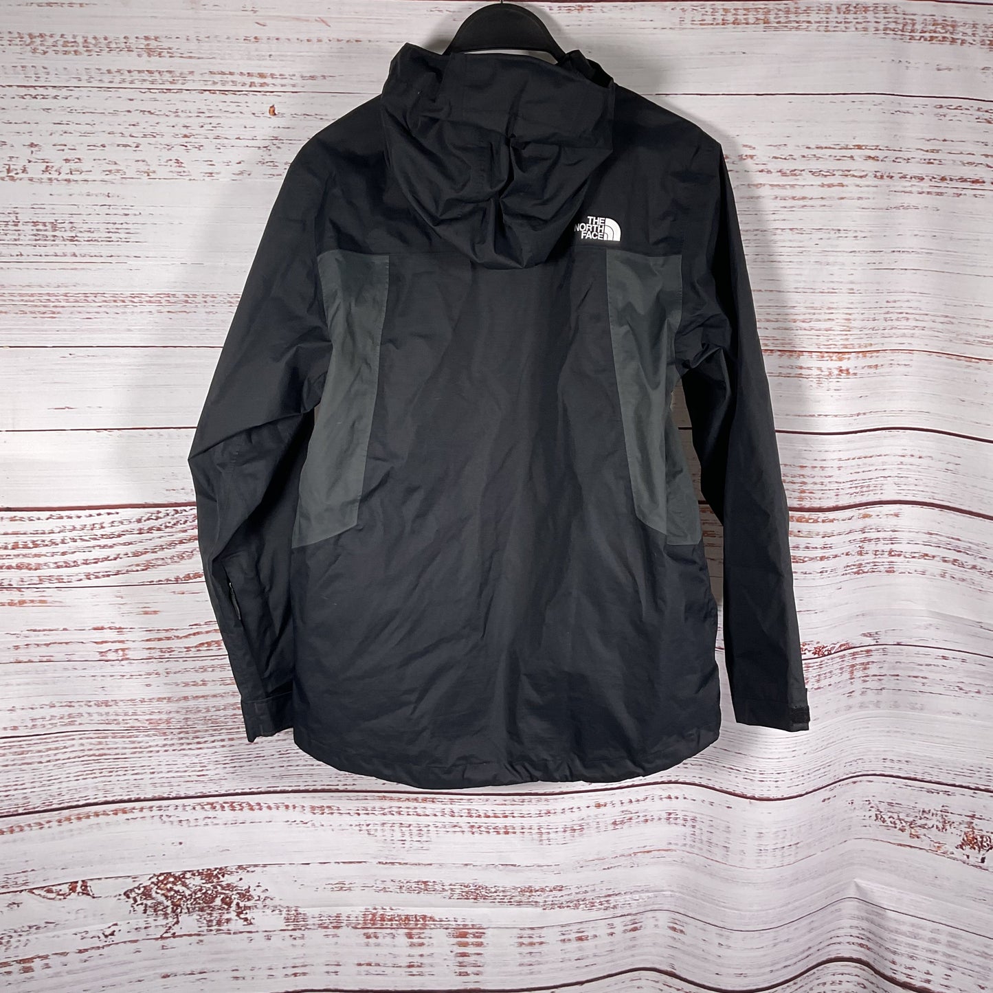 The North Face Black Grey Dryvent Jacket - Size Boys L 14-16