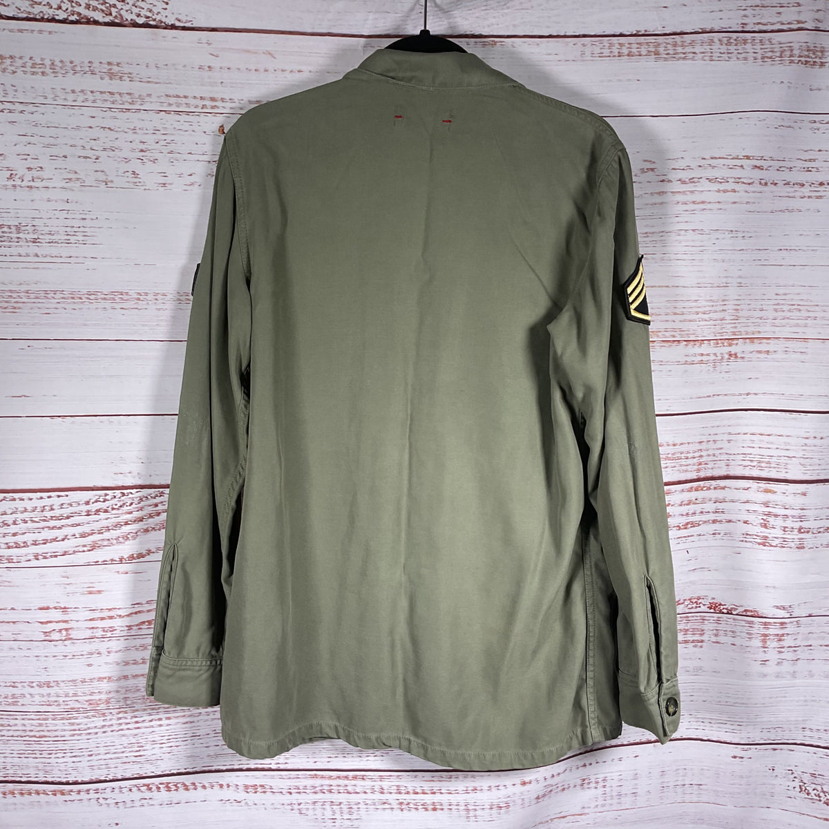 Etienne Marcel OG Olive Green Army Style Shirt Jacket - Size L