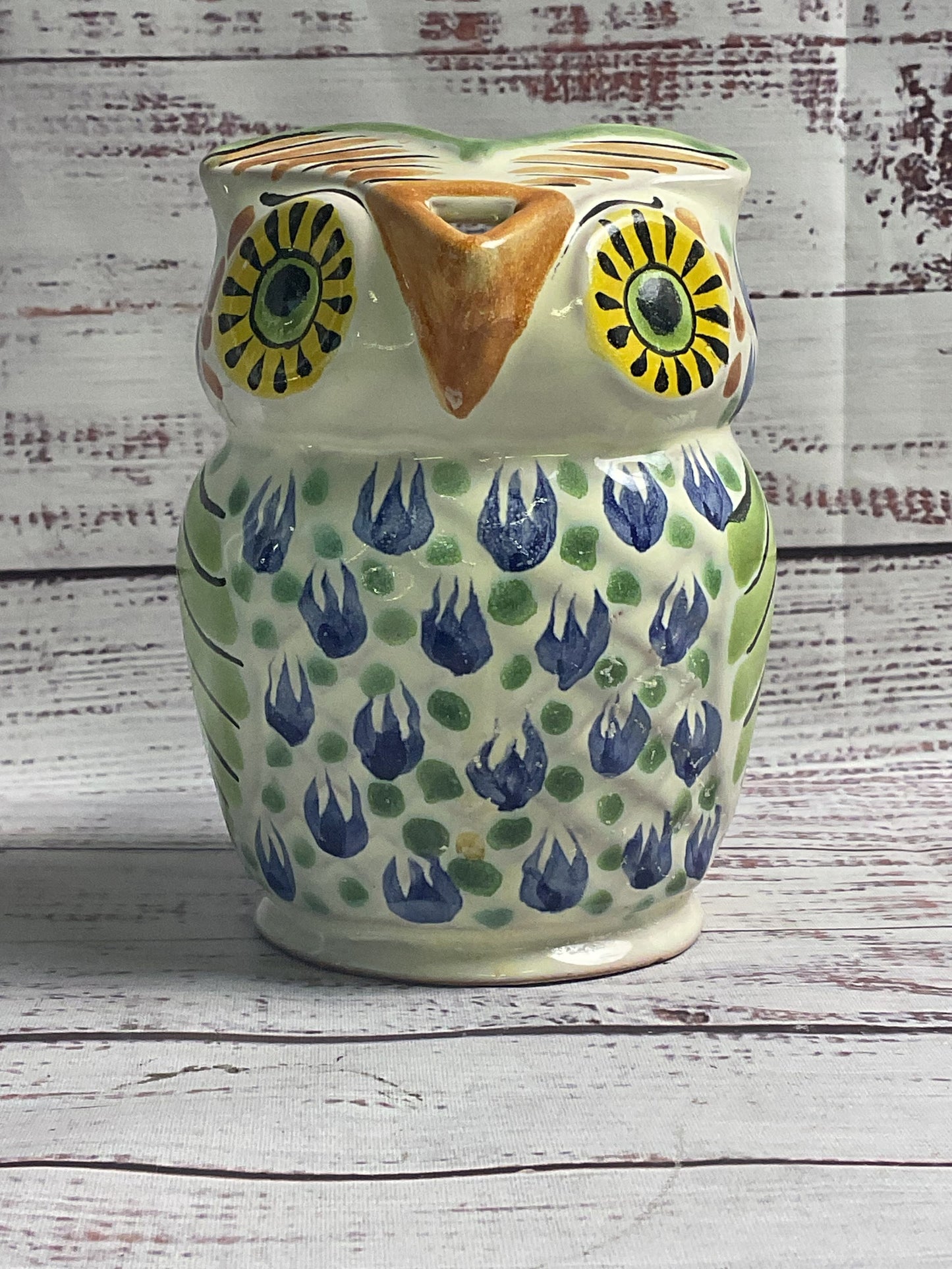 Handmade Ceramic Owl Creamer Pitcher