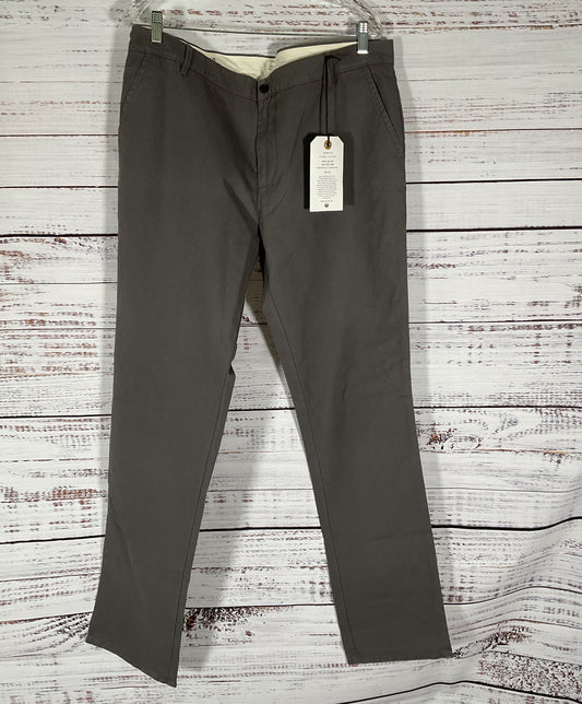 NWT Men's Apolis Global Citizen Gray Chino Pants Size 38