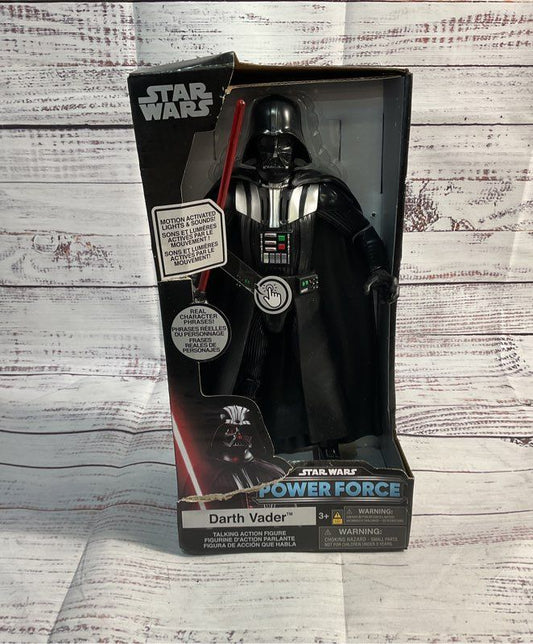 Star Wars Power Force Darth Vader Talking Action Figure Brand New