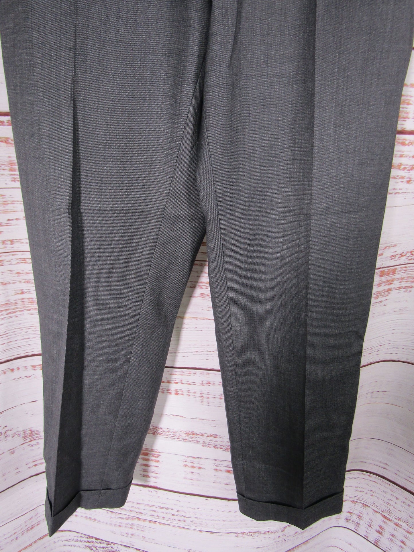 The Kooples Women's Gray Wool Trouser Pants Size 48