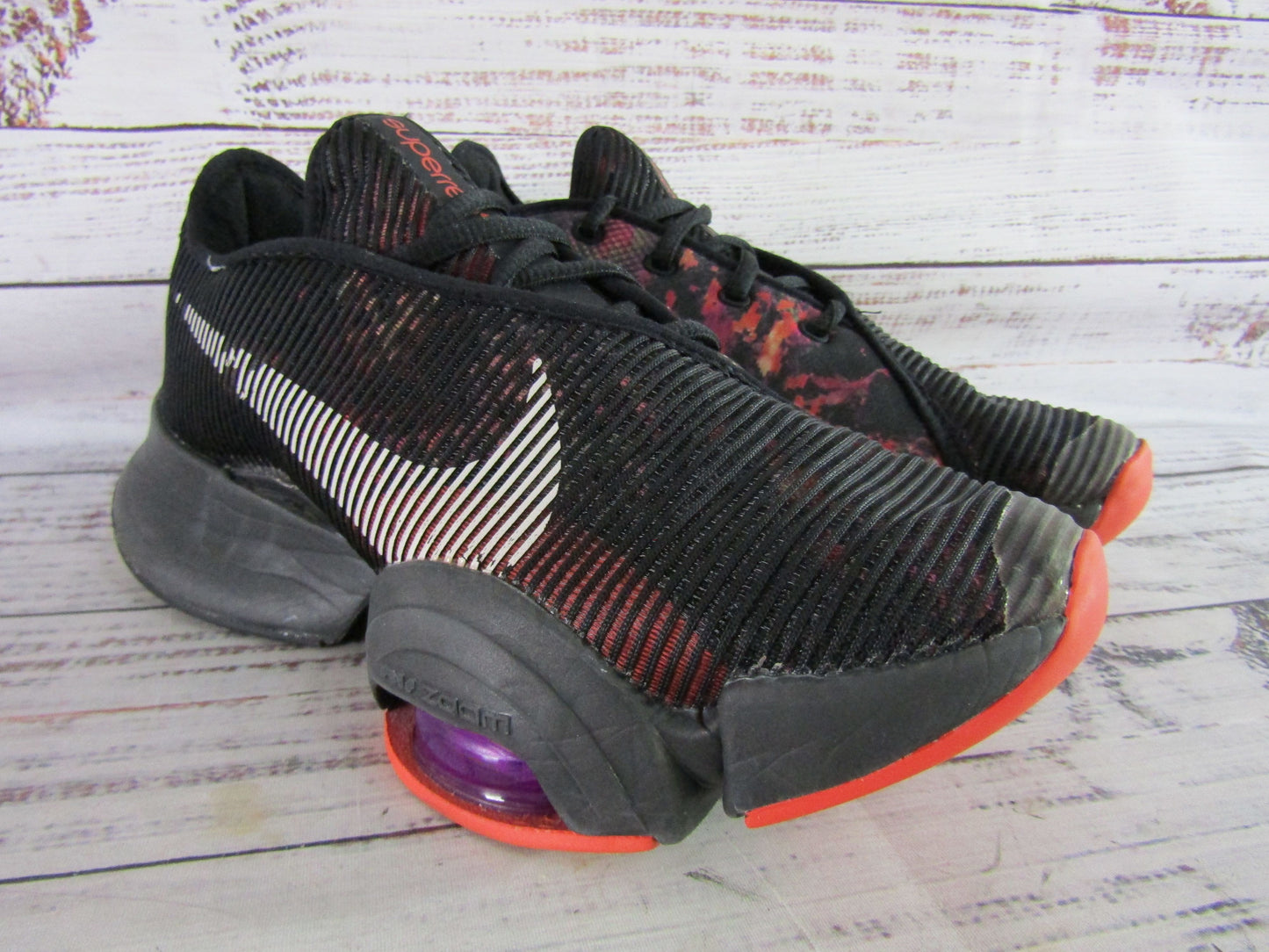 Nike Air Zoom SuperRep 2 Black Martian Sunrise Men's Sneakers Size 5 CU6445-002
