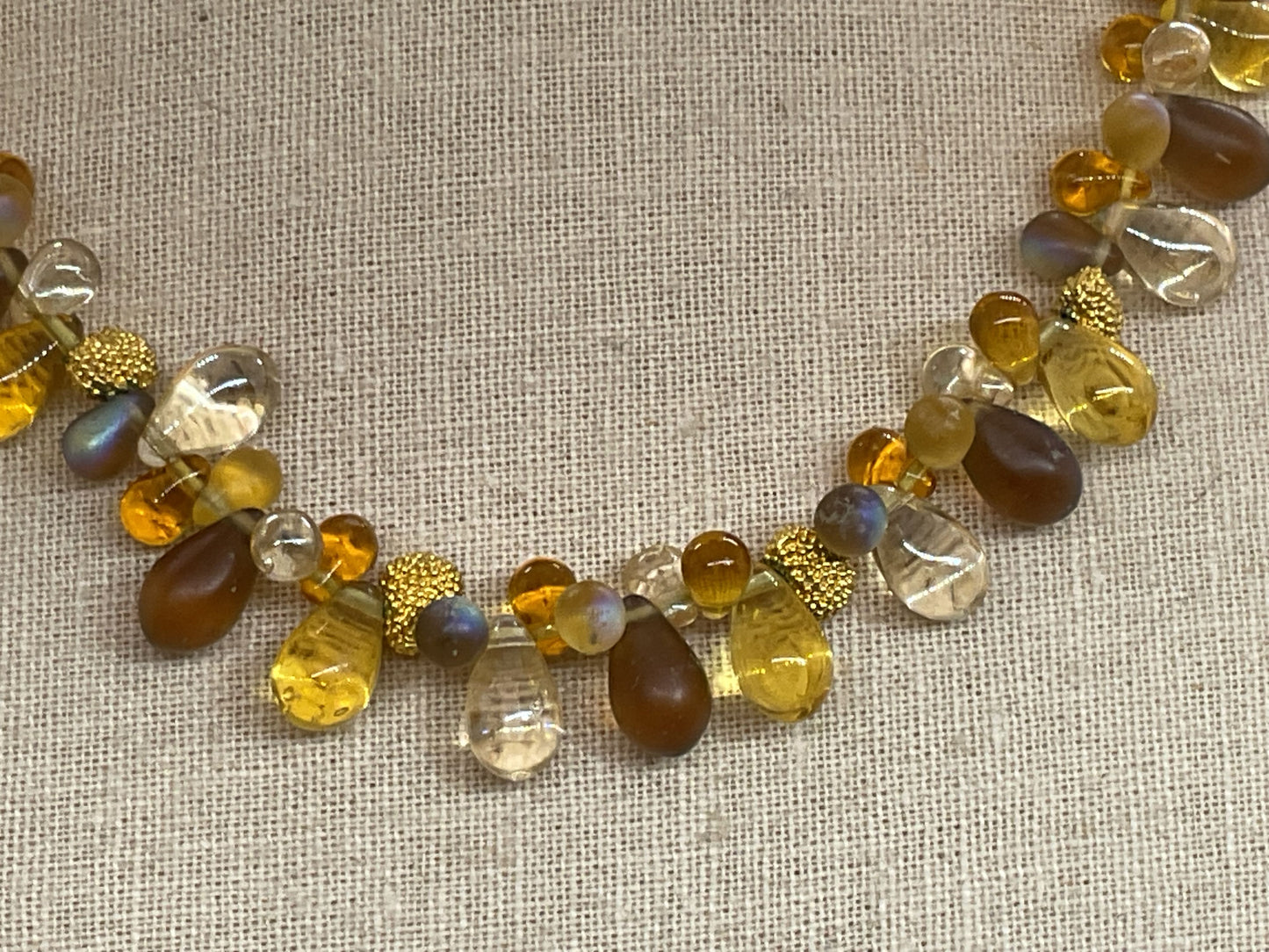 CAROLEE Multi Color Glass Beaded 16.5" Necklace