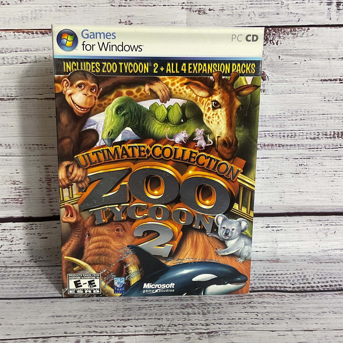 MICROSOFT Game Studios Ultimate Collection ZOO TYCOON 2 PC Windows Game