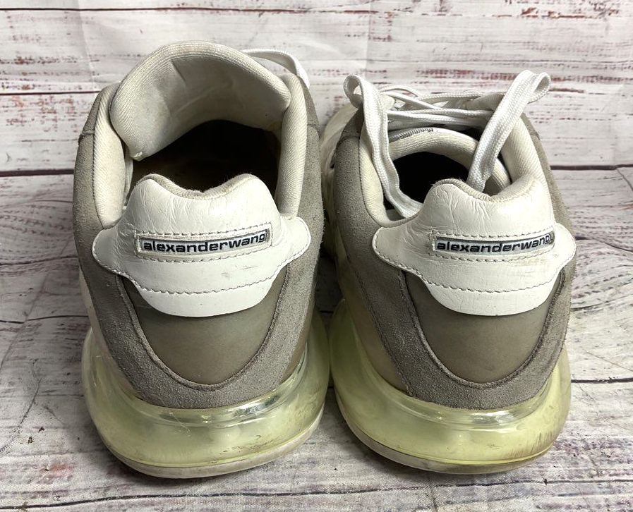 Alexander Wang Women's AWNYC Stadium Sneakers Gray 8.5