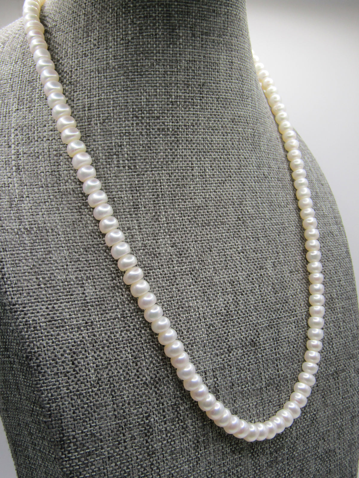 Michael Anthony Freshwater Pearl Necklace With 10k Yellow Gold Clasp
