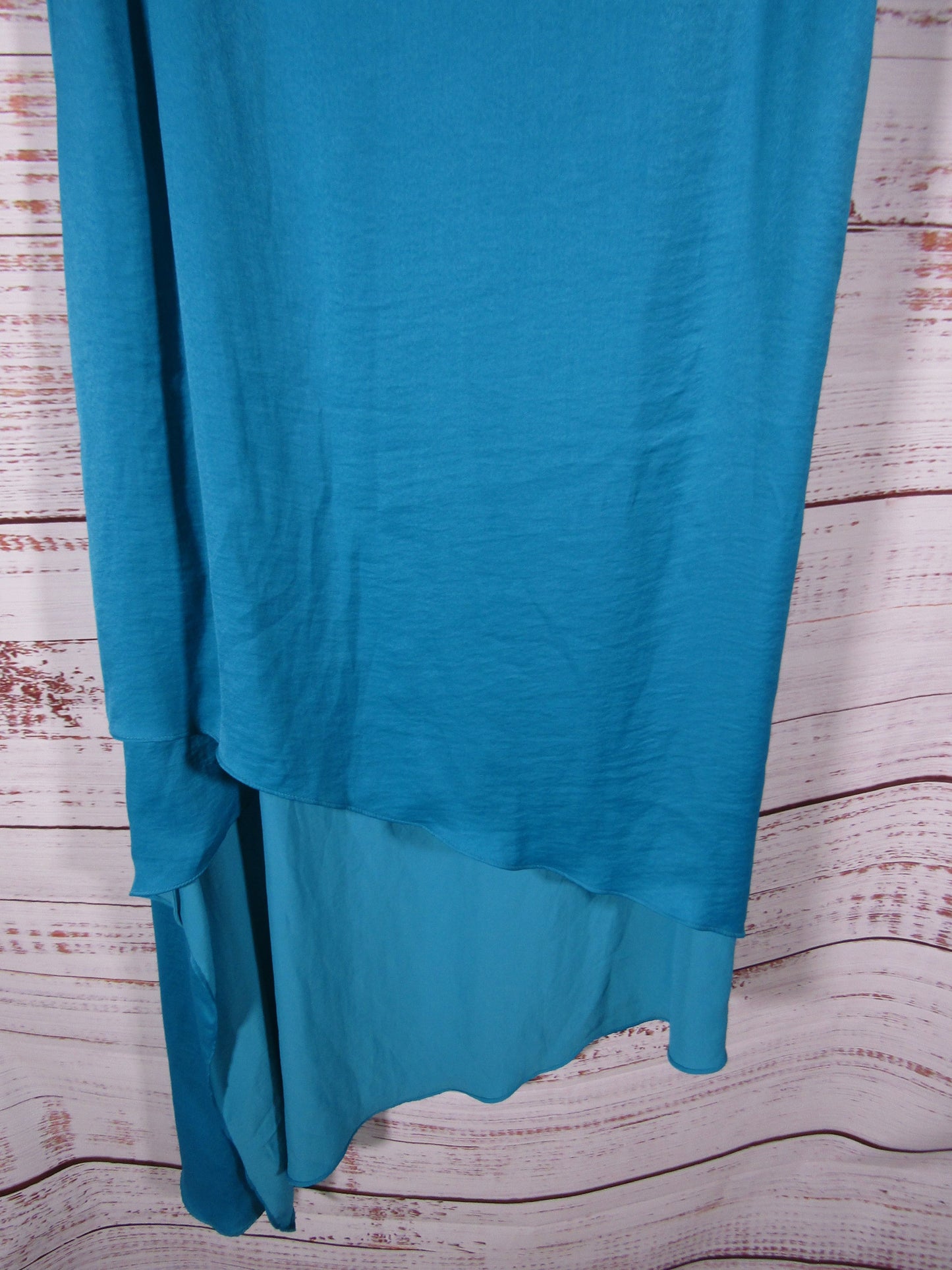 BCBG Maxazria Avery Women's Cyan Blue Dress Size S