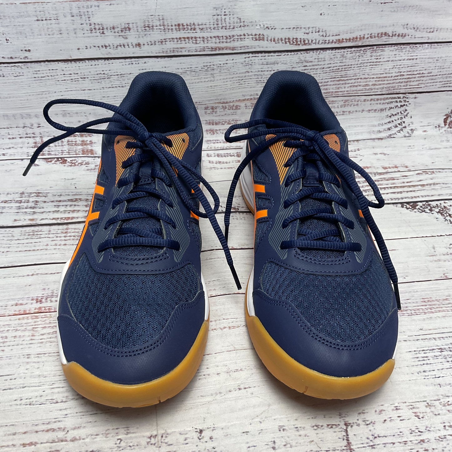 Asics Upcourt 5 Navy Blue Volleyball Athletic Indoor Sneaker Shoe Men Size 11